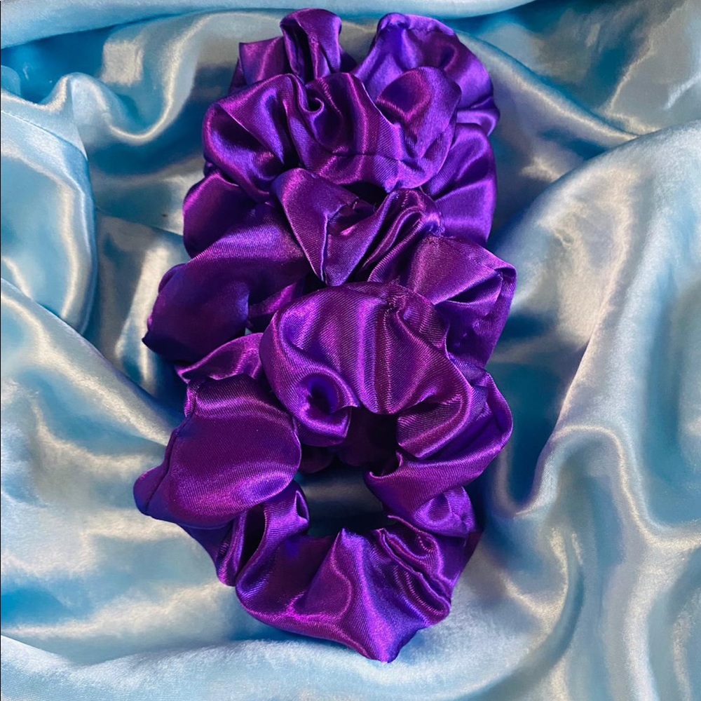 Purple Scrunchies